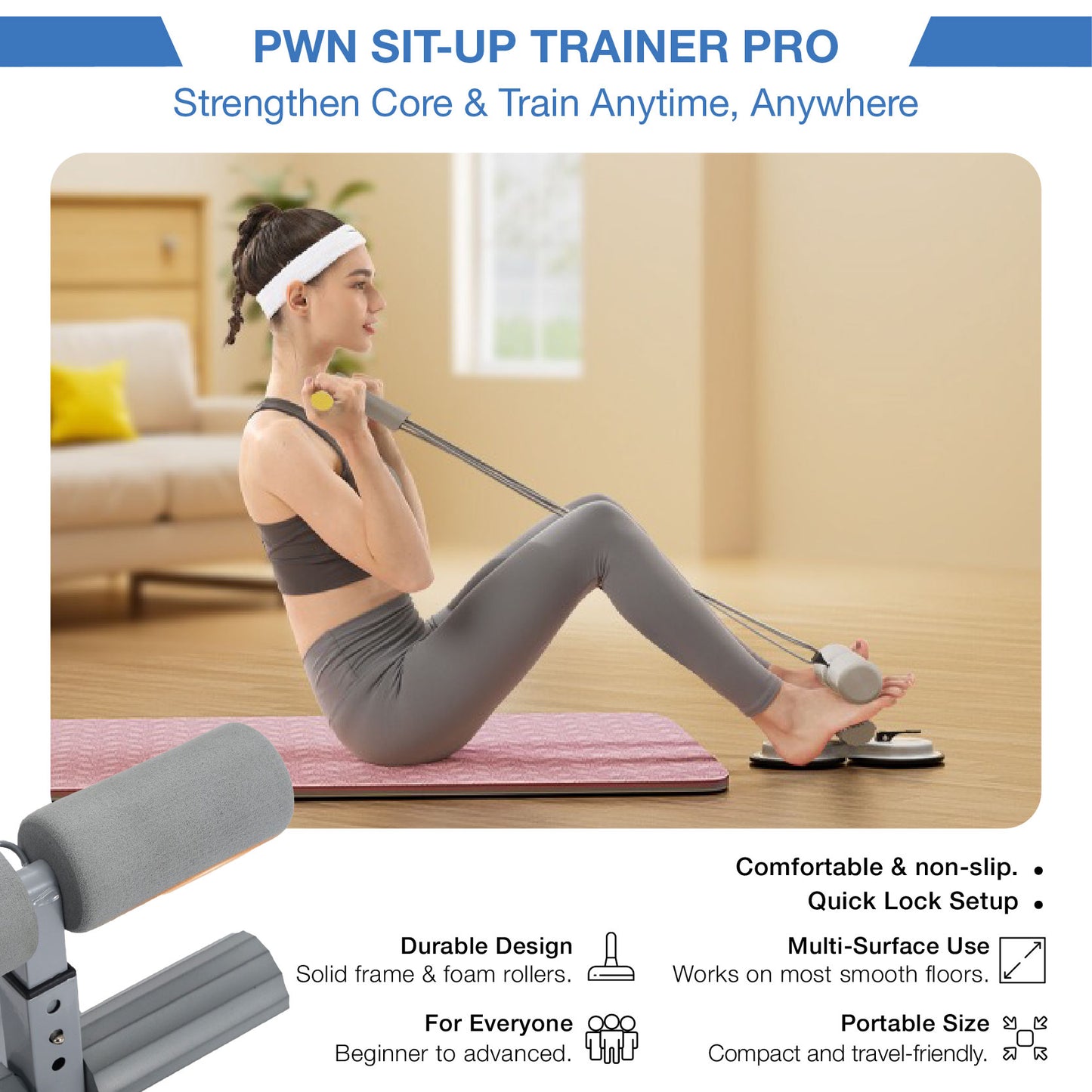 CoreFlex Pro™ Strength Smarter - Workout Anywhere!