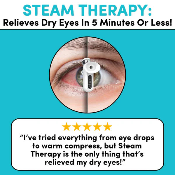 EyeMist™ Pro – Sonic Nano Eye Steamer with Moist Heat Therapy & Dual Spray Modes