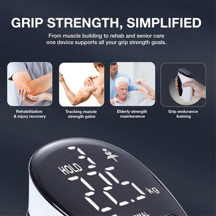 PWN GripForce™ Pro LED Measure, Track, and Improve Your Grip Strength!