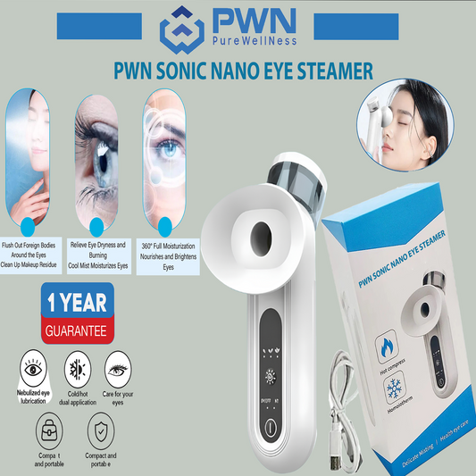 EyeMist™ Pro – Sonic Nano Eye Steamer with Moist Heat Therapy & Dual Spray Modes