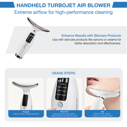 Rejuvena™ LIFTGLOW-NLB07 PRO NECK & FACE LIFTING MASSAGER PWN002